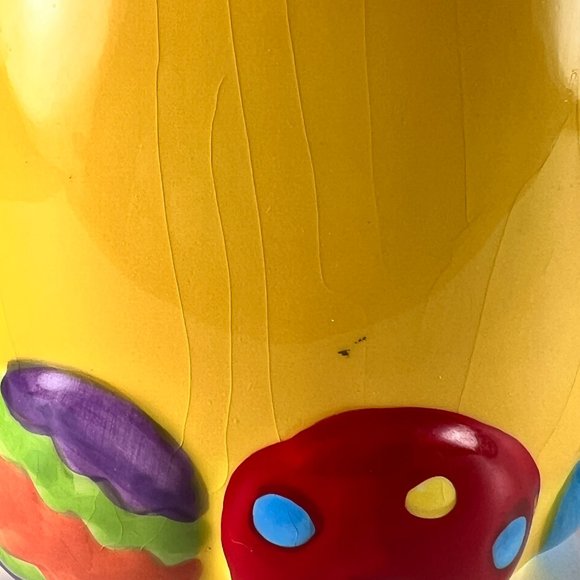 Vtg Mars Blue M&M Coffee Cup Mug Ceramic Oversized Galerie 2001 Souvenir - Picture 11 of 13